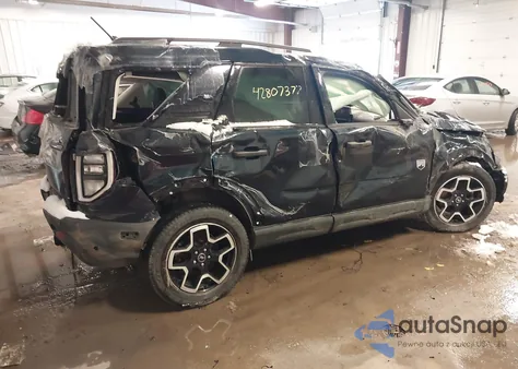 2021 Ford Bronco Sport Big Bend из США, поврежденный, VIN 3FMCR9B68MRA52972